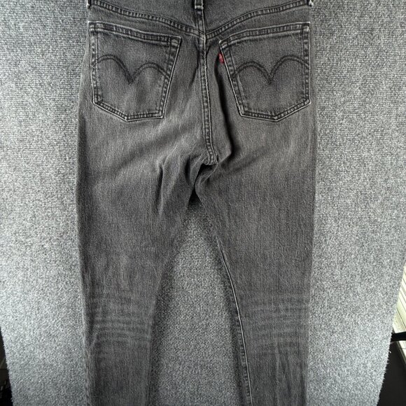 Levi’s 501s Student Women Jeans Charcoal Wash Button Fly Classic ACTL 26X31 - Picture 9 of 15